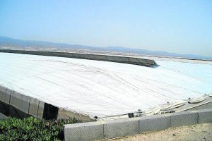 Paisaje de invernaderos en la zona agrícola de Níjar