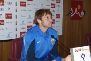 Joan Carrillo en rueda de prensa.