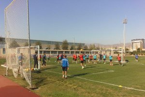 Comienza el entrenamiento.