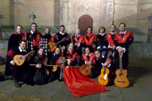 Integrantes de la Tuna de Derecho de Almería.