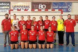 El equipo senior femenino.
