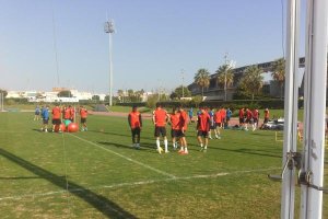 Comienza el entrenamiento.