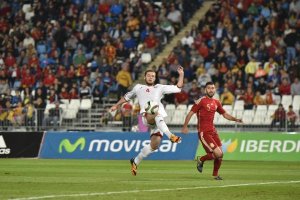 Rubén Duarte jugó todo el partido en su tierra.