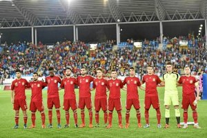 España da una alegría a los aficionados de Almería goleando a Georgia.
