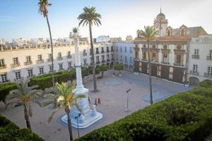 Vista aérea de la Plaza Vieja