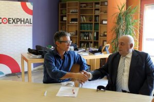 Firma de convenio Coexphal y Verdiblanca