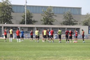Charla para terminar el entrenamiento.