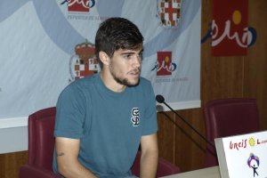 José Ángel Pozo en rueda de prensa.
