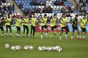 La Rojita en la sesión de este miércoles.