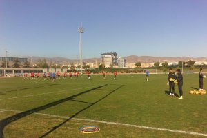 Comienza el entrenamiento.