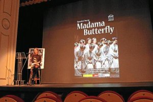 Ana Martínez Labella, ayer en la presentación de ‘Madama Butterfly’. 