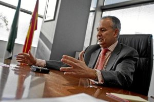 El juez decano de Almería, Luis Columna. 