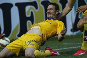 David Rodríguez, delantero del Alcorcón.