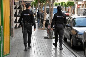 Control de la Policía Nacional en El Ejido