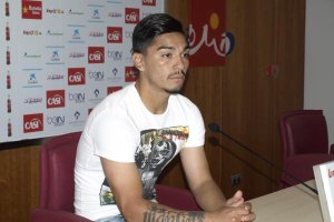 Lolo Reyes en rueda de prensa.