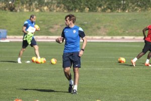 Joan Carrillo decidió parar el entrenamiento.
