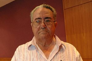 Carlos Ruiz Miras en su última fiesta con el Plus Ultra.