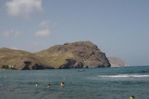 Imagen de la playa de Las Negras.