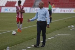 Miguel Rivera, técnico del Almería B.