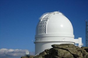 El Observatorio de Calar Alto está situado en la Sierra de Los Filabres.