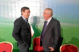 Hernando y Arenas, esta mañana.