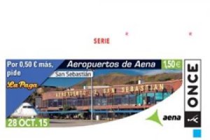 El cupón de ayer estaba dedicado a San Sebastián.