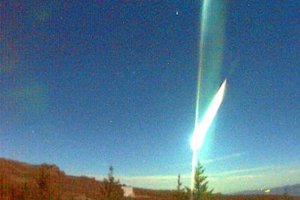 Bola de fuego captada por el observatorio