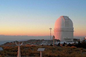 El observatorio está en la sierra de los Filabres. 