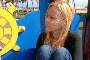 Begoña Callejón, escritora almeriense, en una imagen de archivo.