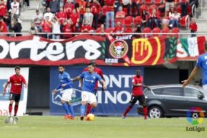 Una jugada del partido.