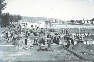 A  principios de los 40 se retomó la urbanización de El Tagarete.