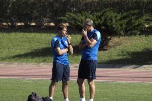 Joan Carrillo y su segundo, Paco Ruiz.