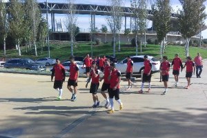 Comienza el entrenamiento.
