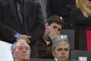Messi podría estar pensando en su futuro. 