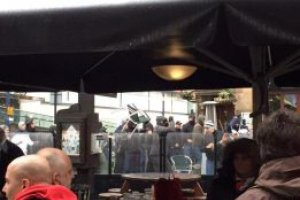 Incidentes en la previa del City-Sevilla.