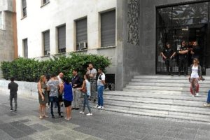 Familia de la acusación en la Audiencia de Almería