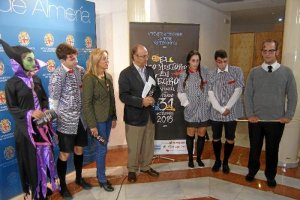 Presentación del Casco Histórico en Negro, ayer en el Museo de Arte de Almería 2.