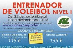 El voleibol necesita entrenadores.