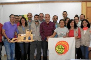 Delegado y voluntarios del Sierra María-Los Vélez. 