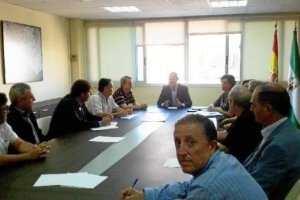 Reunión del delegado con los empresarios