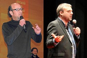 Kikín Fernández y Paco Calavera participan esta tarde en el congreso. 