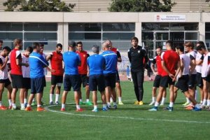 Los rojiblancos trabajarán en el anexo del Mediterráneo.