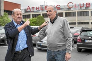 Kendal, junto a Iribar.