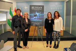 Presentación ayer de ‘El lago de los cisnes’.