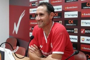 Vicente Moreno, míster del Nástic.