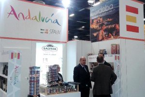 Stand de Extenda en la feria Anuga.