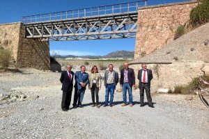 Visita este lunes de representantes del Gobierno central, presidente de la Mancomunidad y alcaldes.