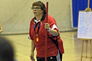 La entrenadora del Syngenta está contenta con el trabajo del equipo.