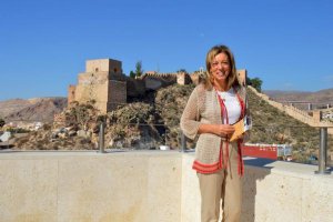 La concejal responsble de Turismo, Lola de Haro.