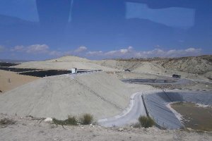 Instalaciones del Consorcio de Residuos Almanzora-Levante-Los Vélez unicado en el polígono albojense.